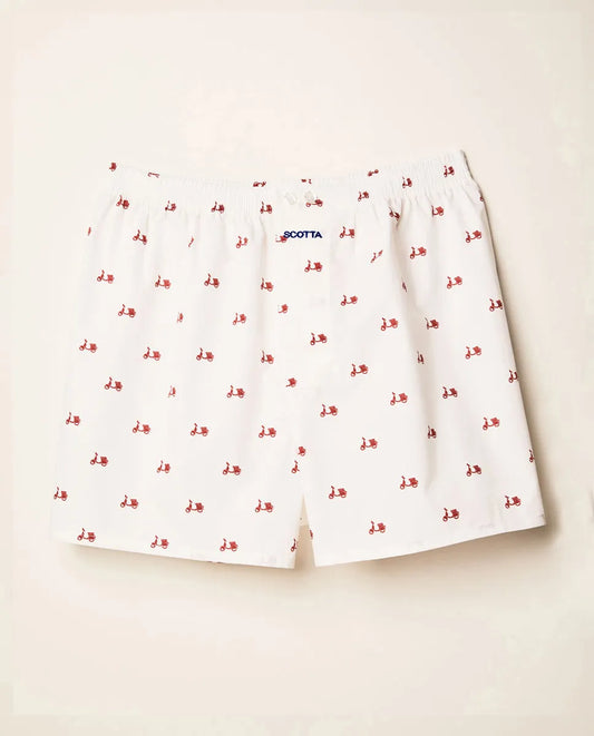 Calzoncillos bóxer de tela.