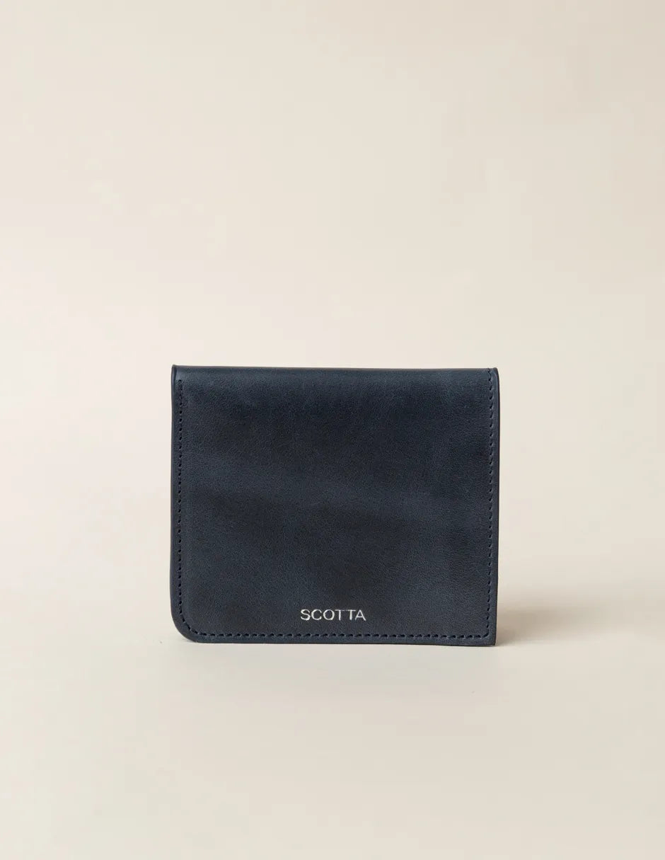 Cartera de piel marino