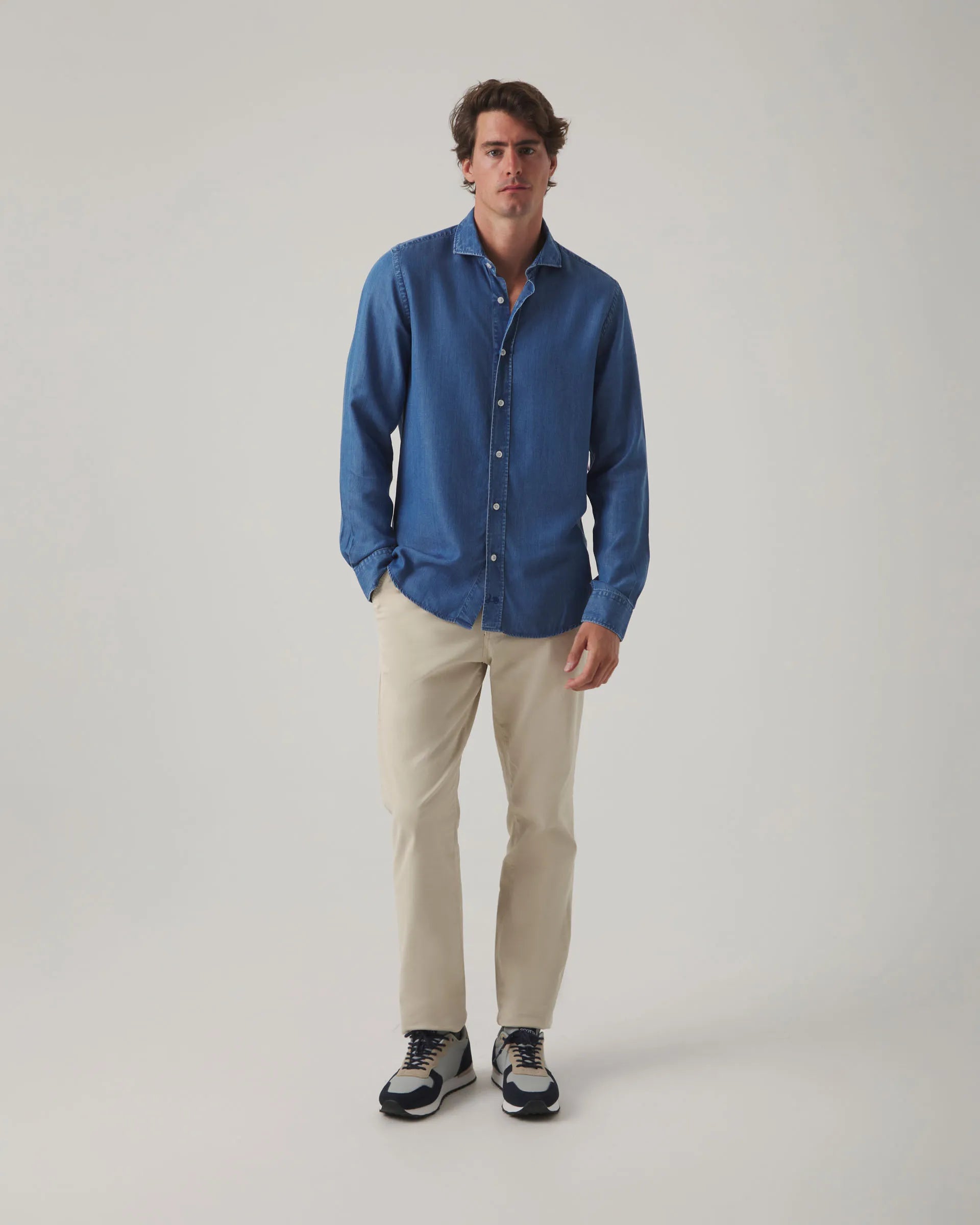 Camisa vaquera de hombre