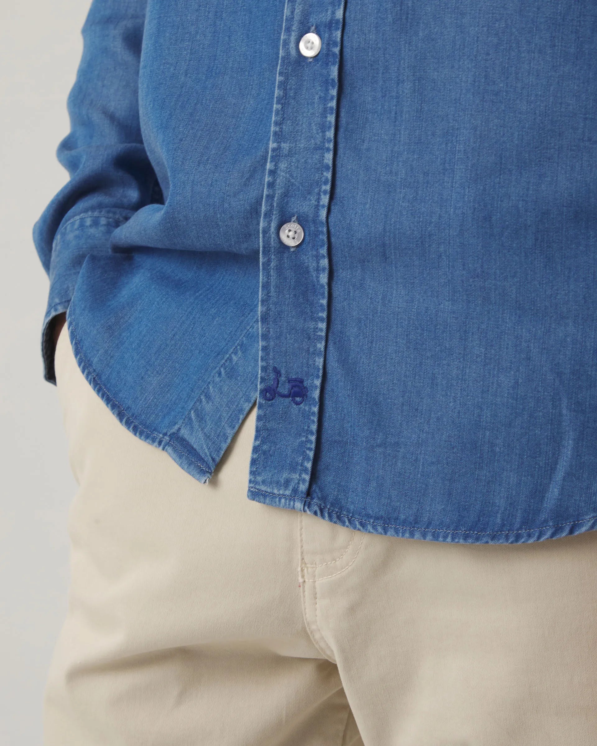 Camisa vaquera de hombre