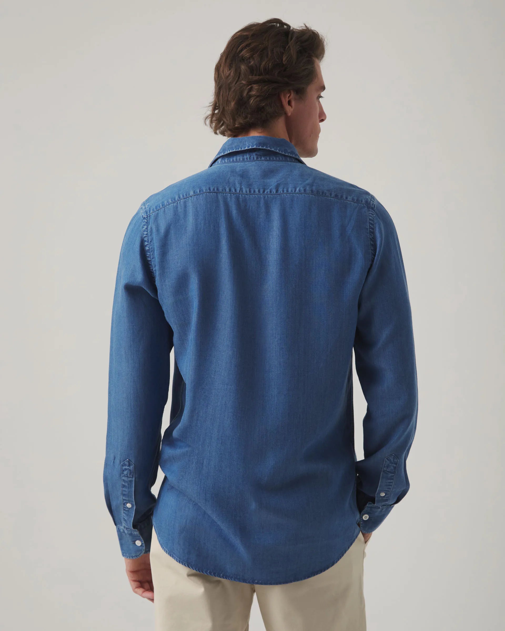 Camisa vaquera de hombre