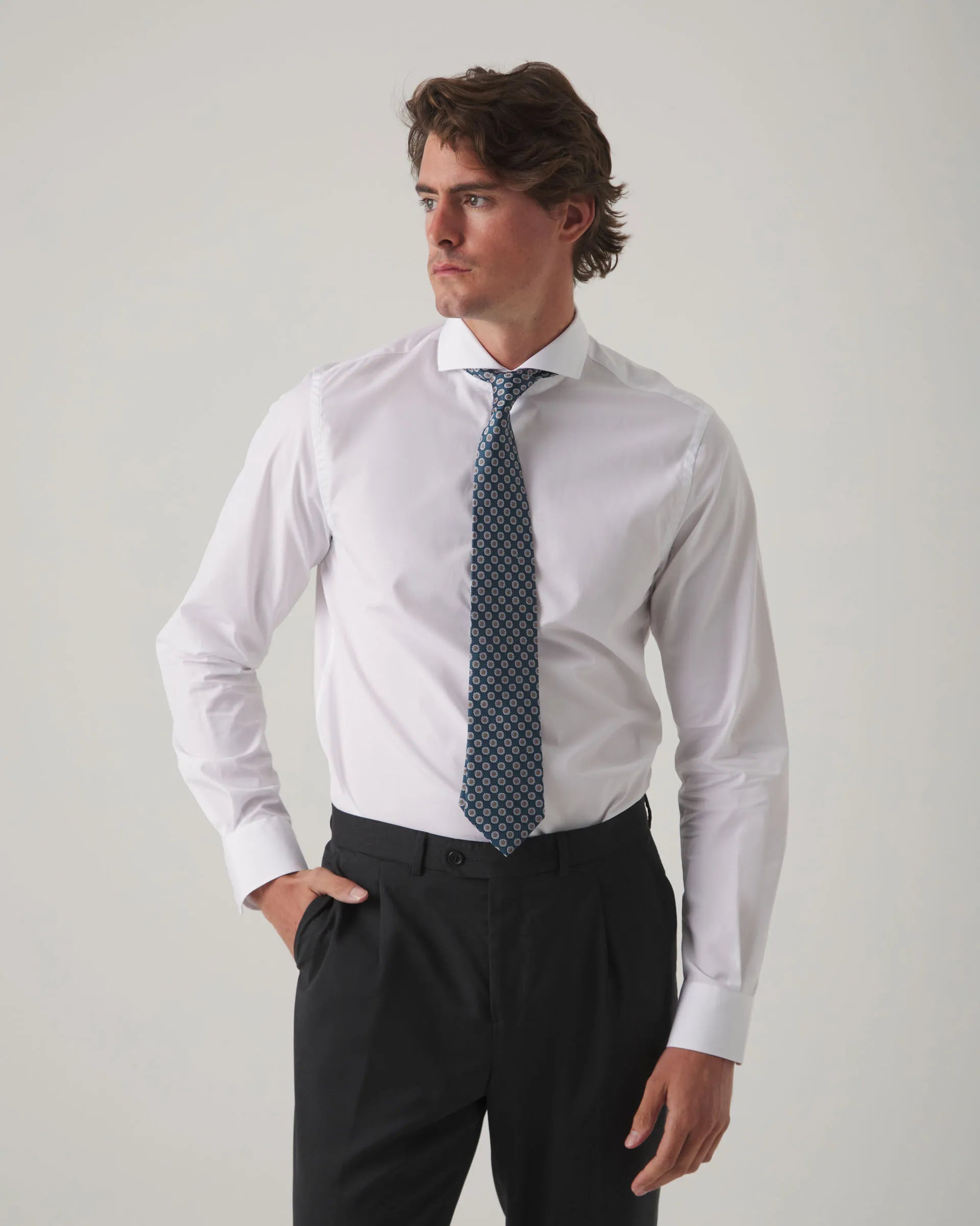 Camisa clásica blanca