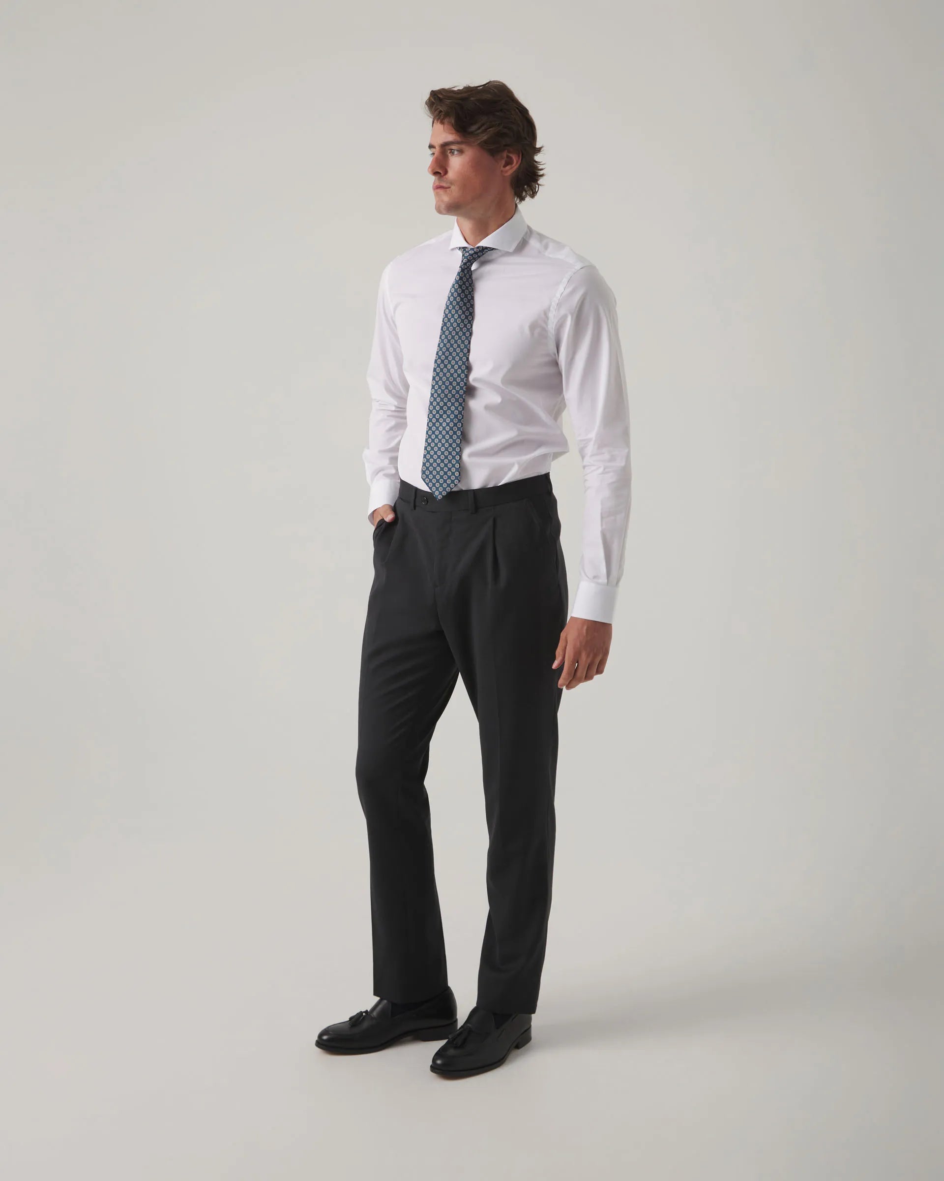 Camisa clásica blanca