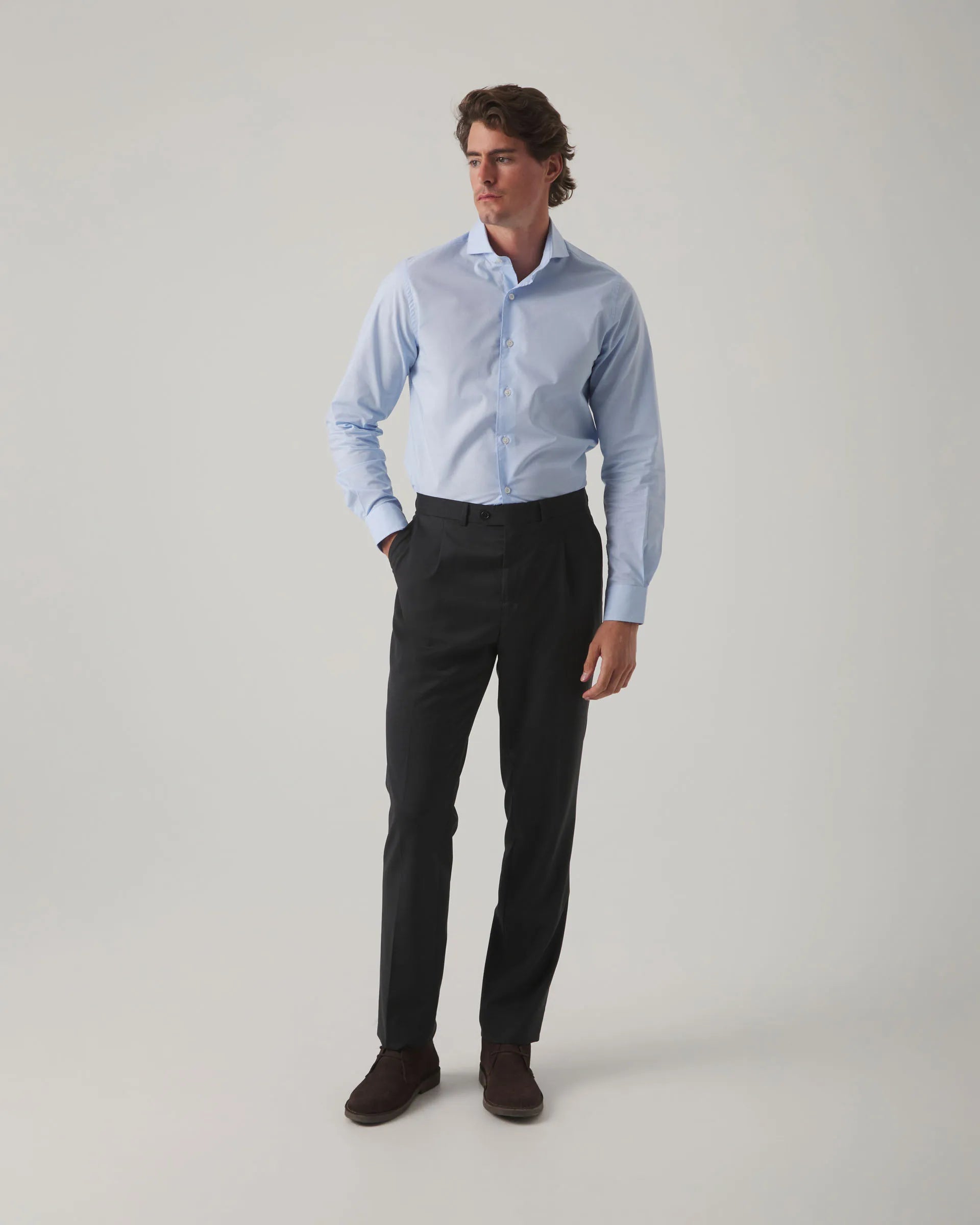 Camisa de vestir pata de gallo