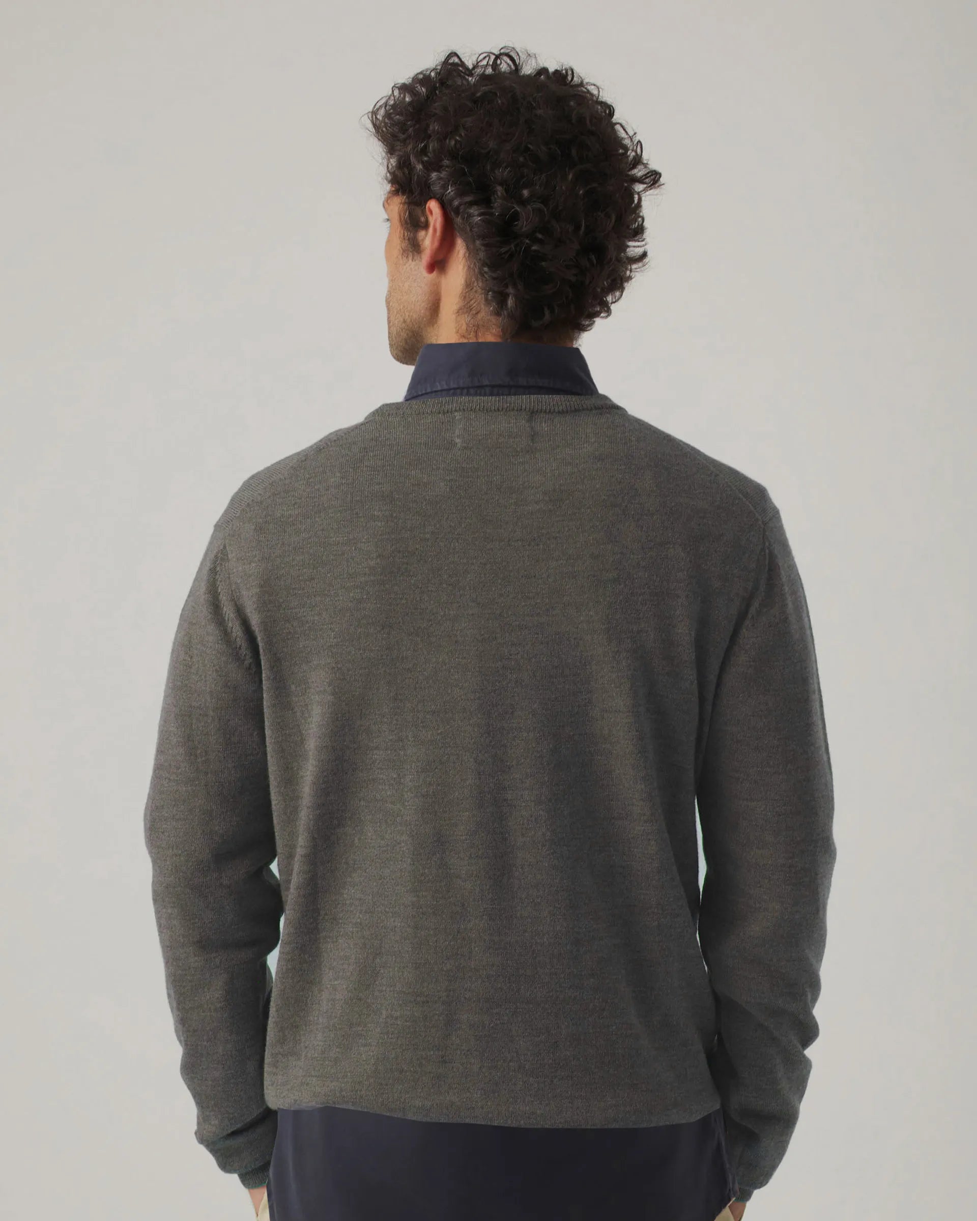 Jersey liso verde khaki