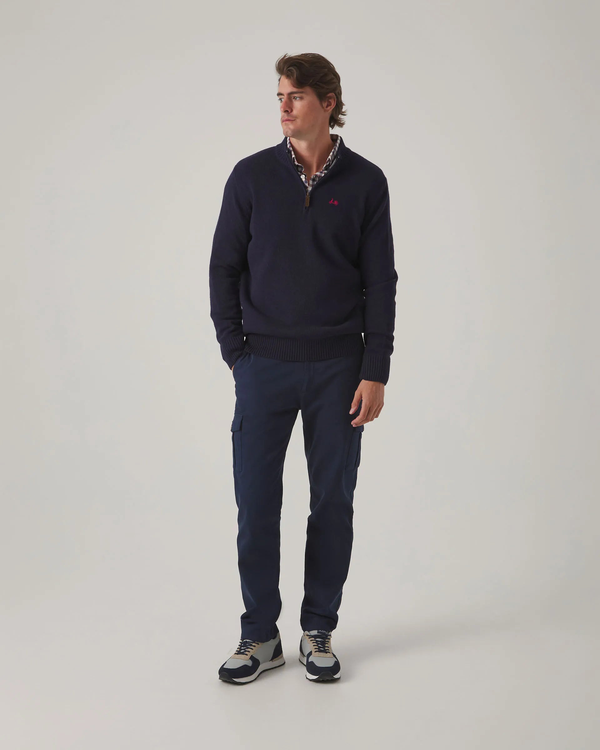 Jersey Zip Marino