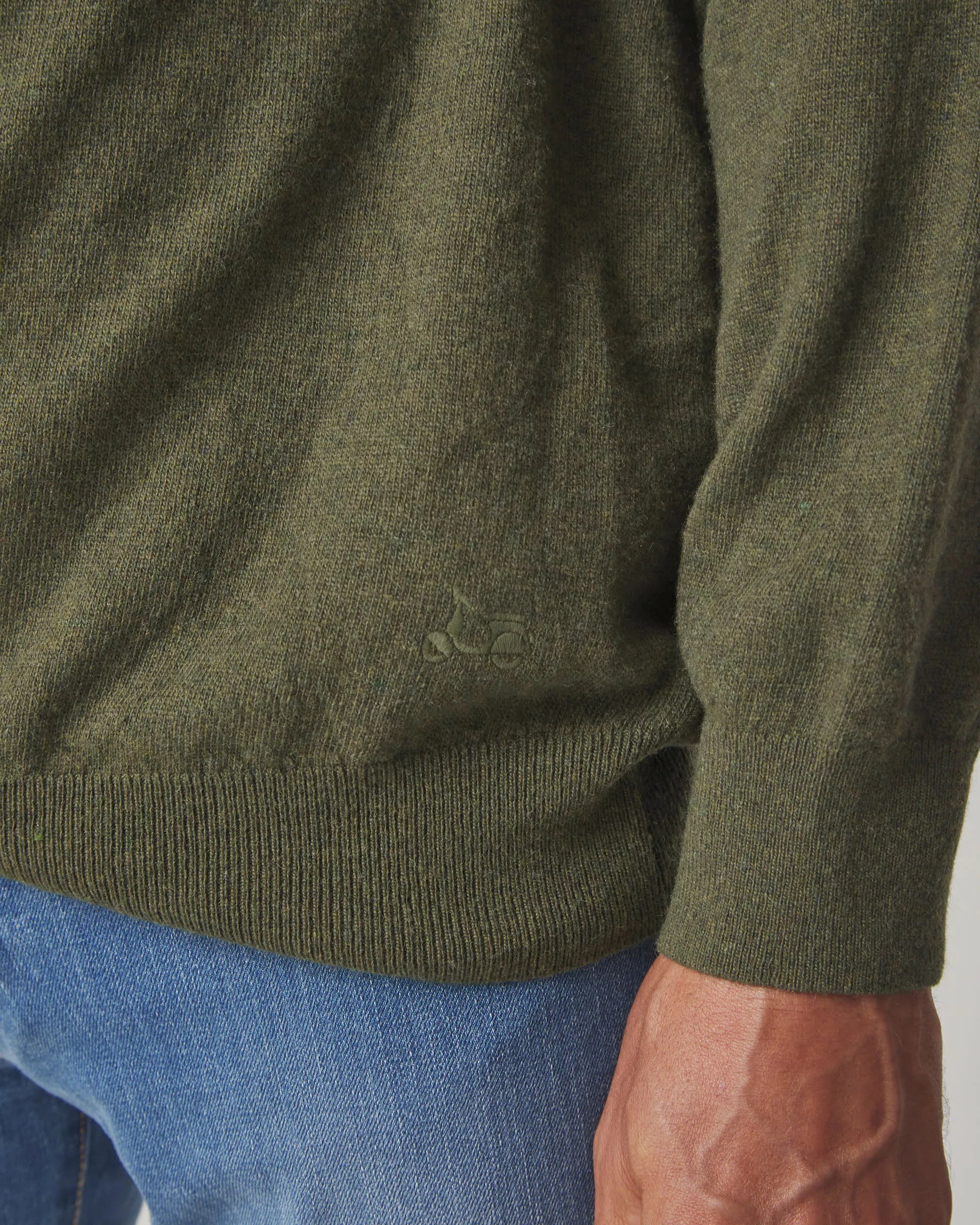 Jersey Polo Cashmere Khaki