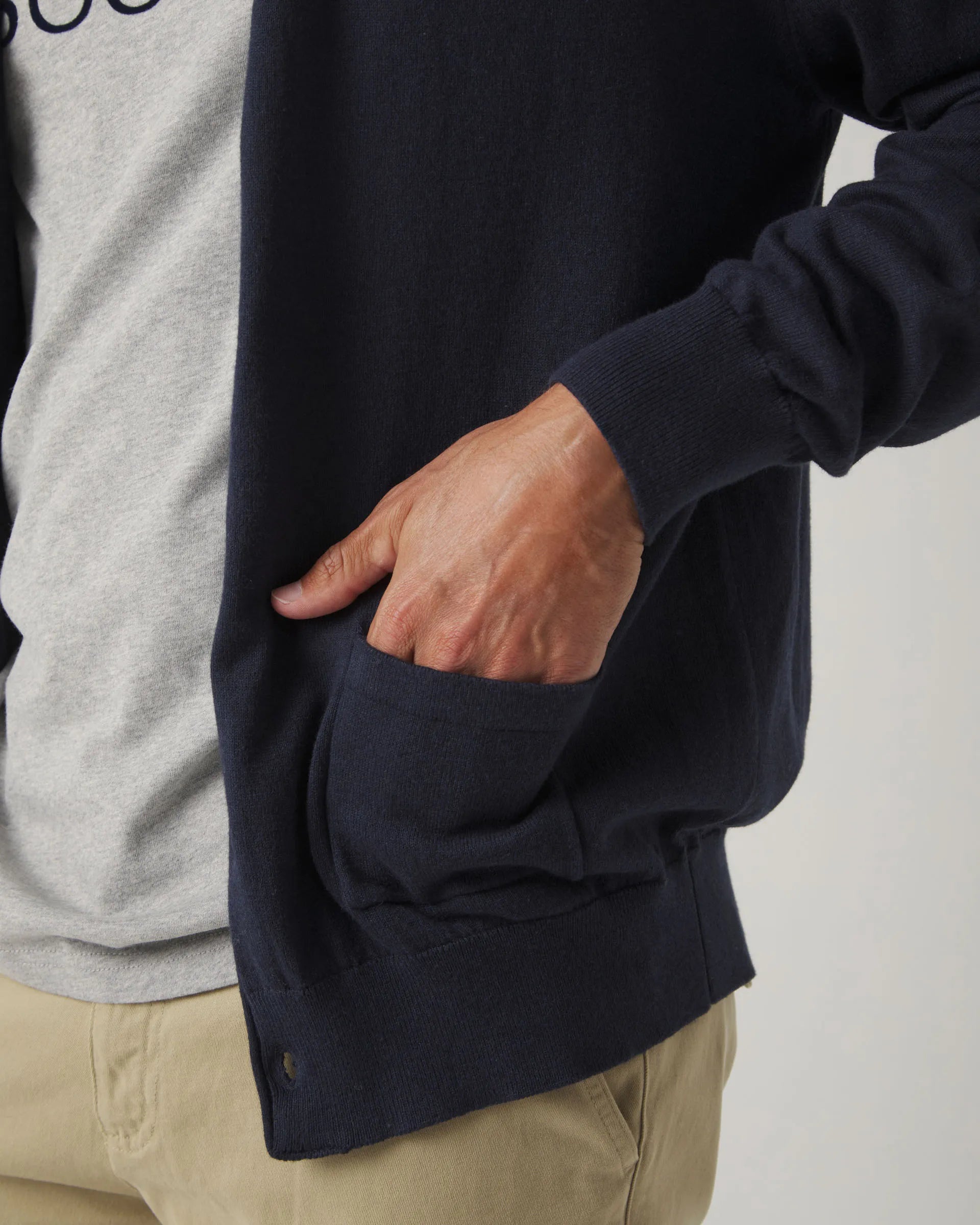 Cárdigan Classic Marino