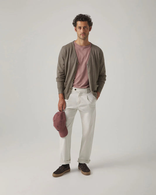 Cardigan Classic Topo