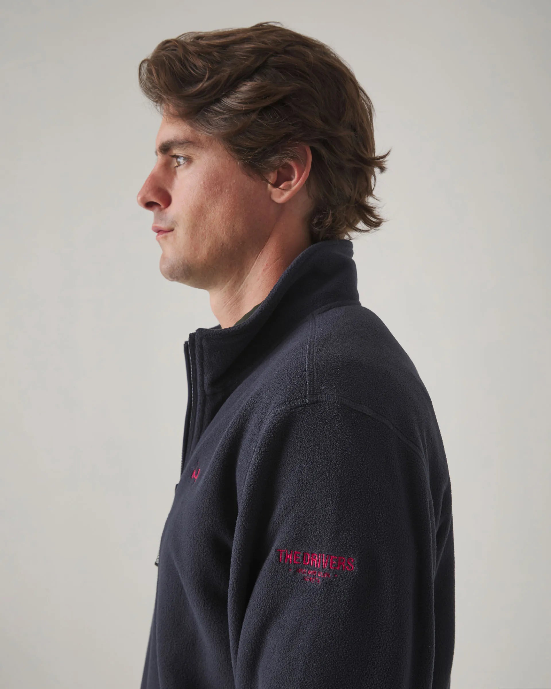 Forro polar en color marino