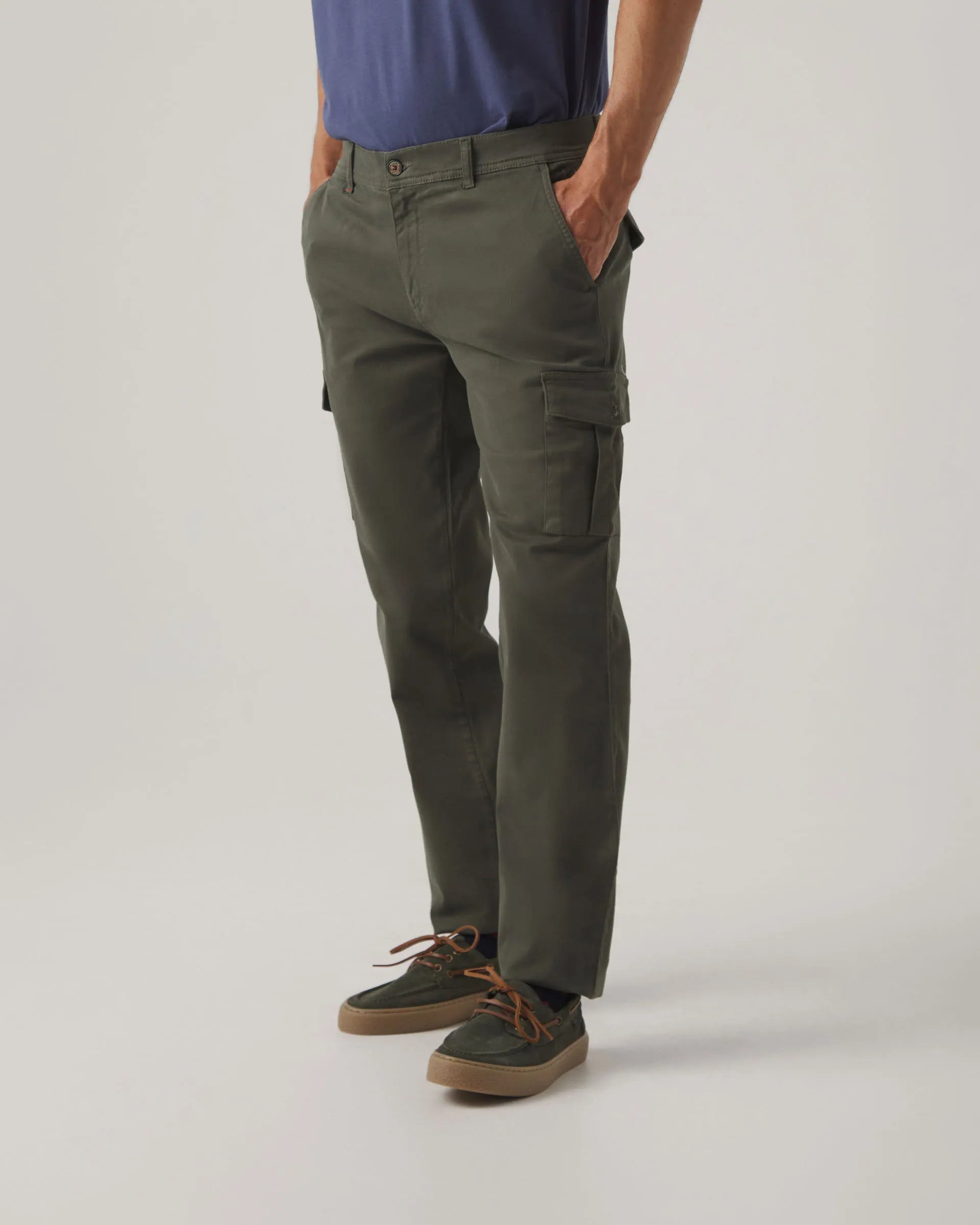 Pantalón cargo verde