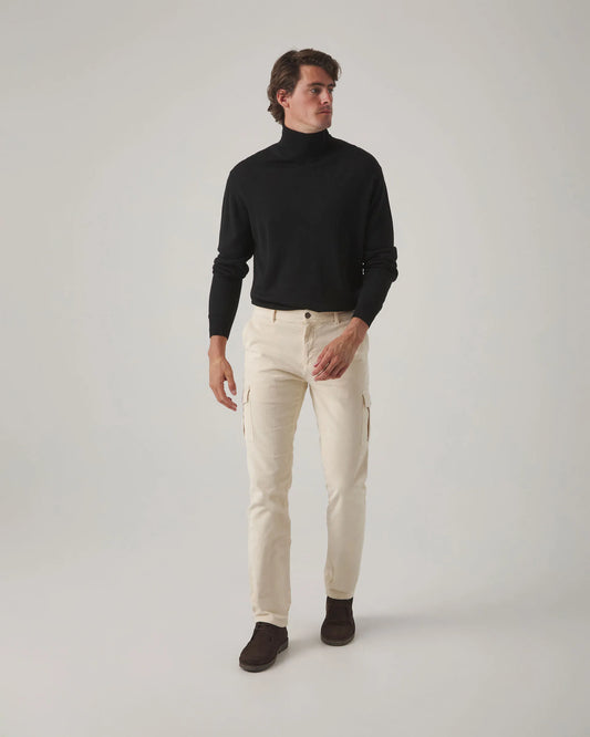 Pantalón brando cargo wood beige