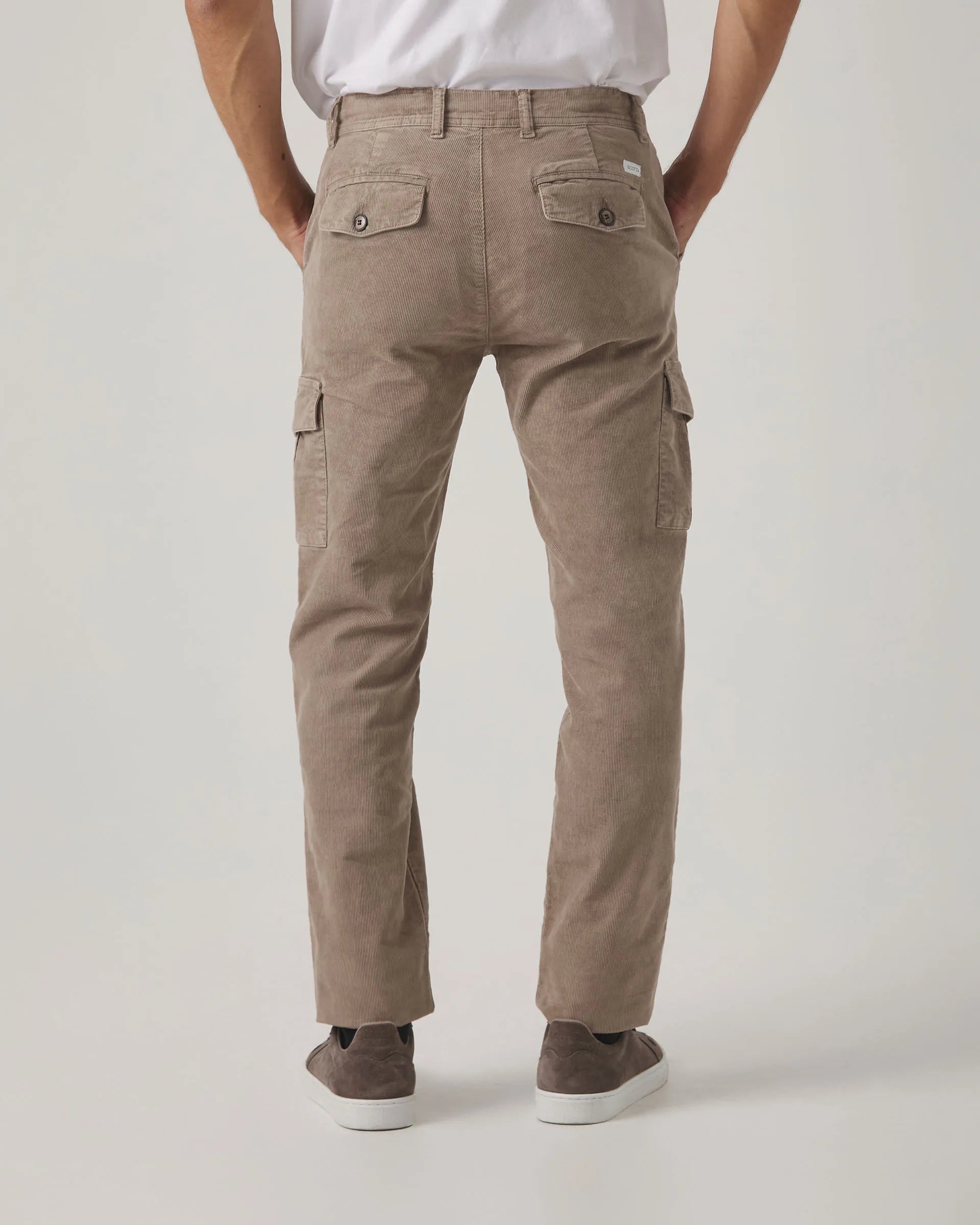Pantalón brando cargo wood topo