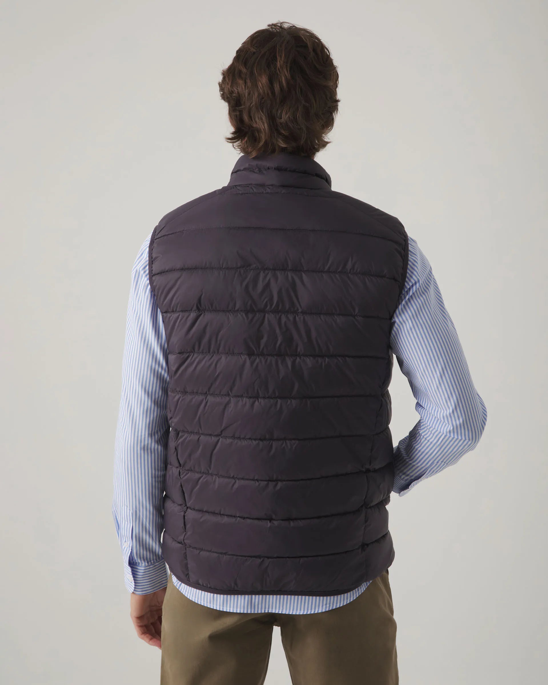 Chaleco Acolchado Burdeos