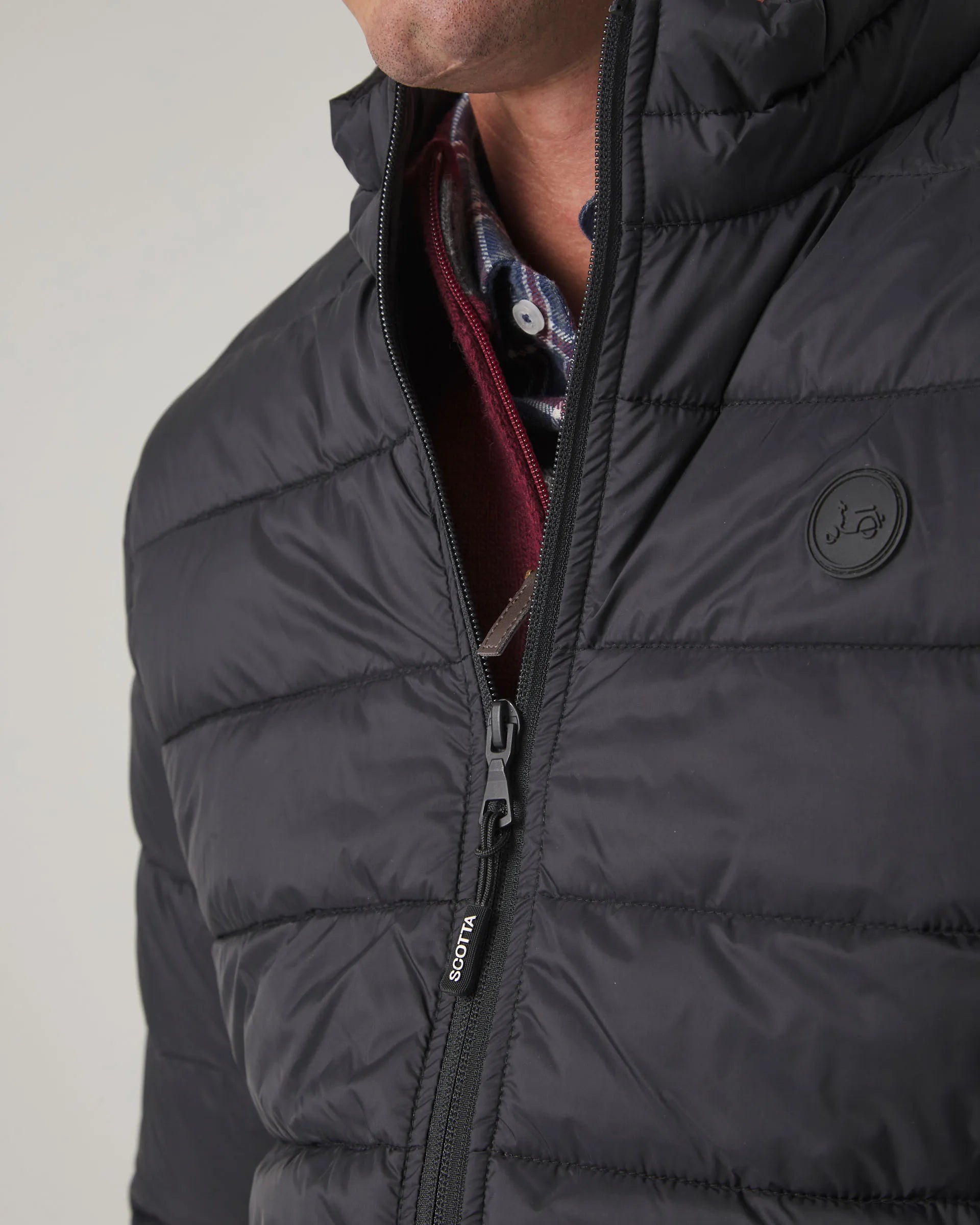 Chaqueta Classic Acolchado Negro