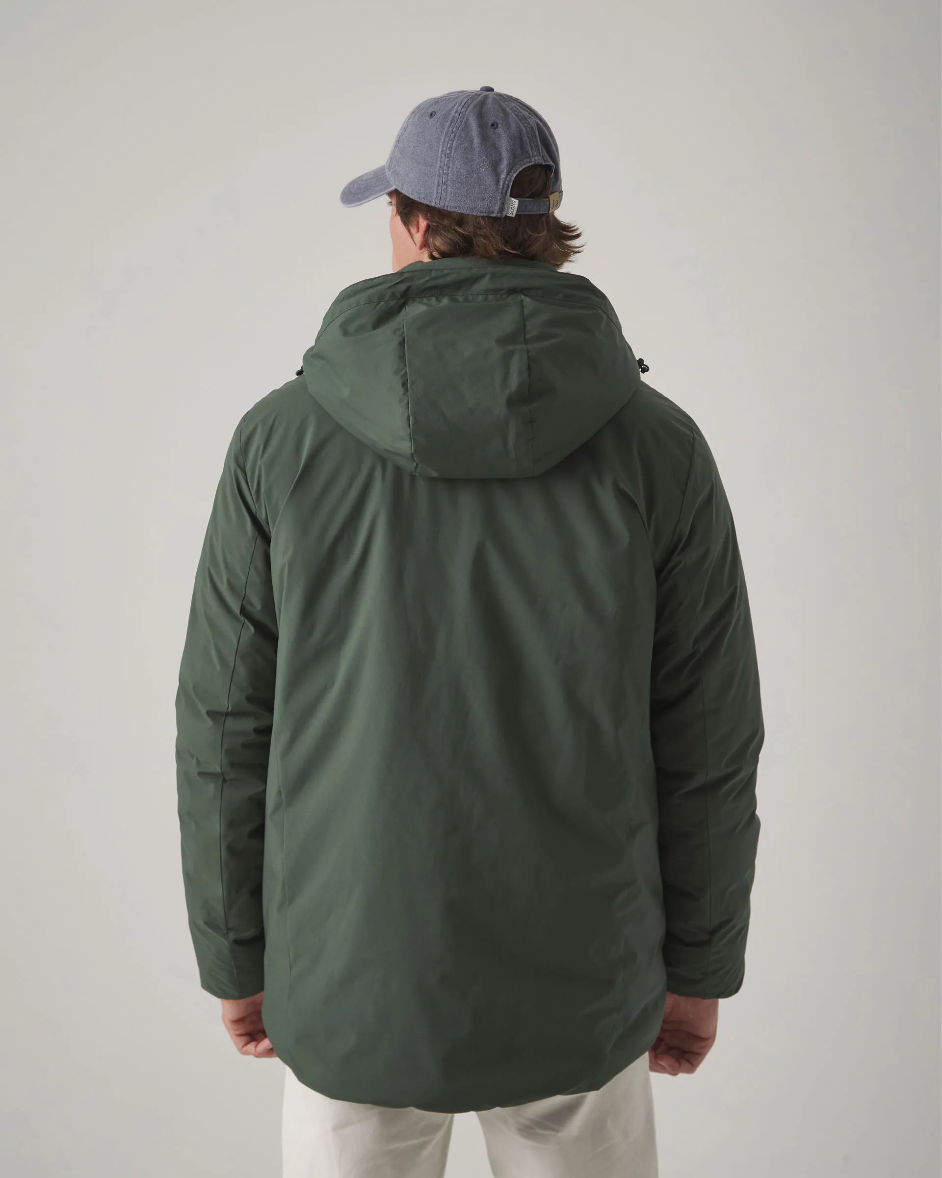 Parka ligera verde