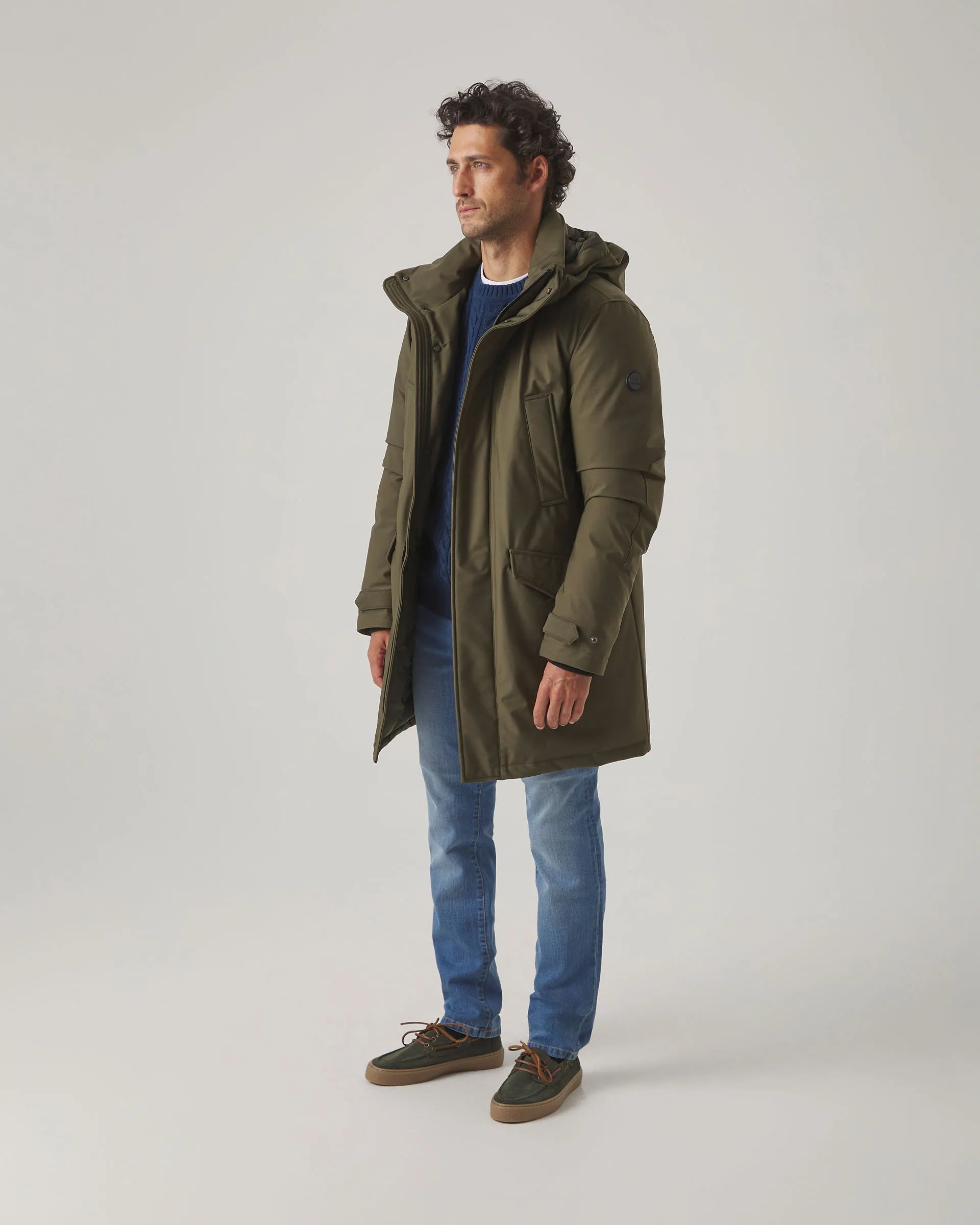 Parka Rainy Verde Oscuro