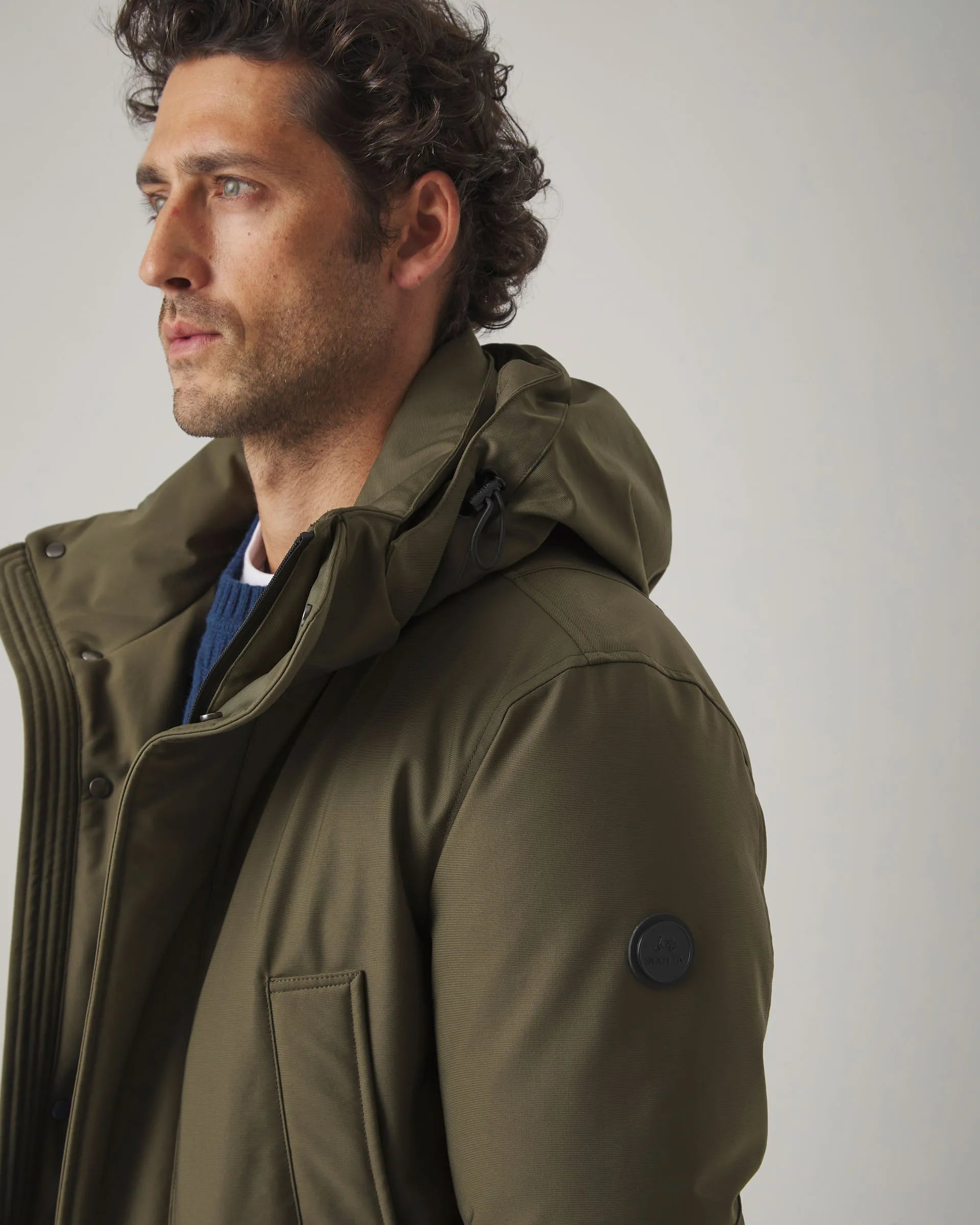 Parka Rainy Verde Oscuro