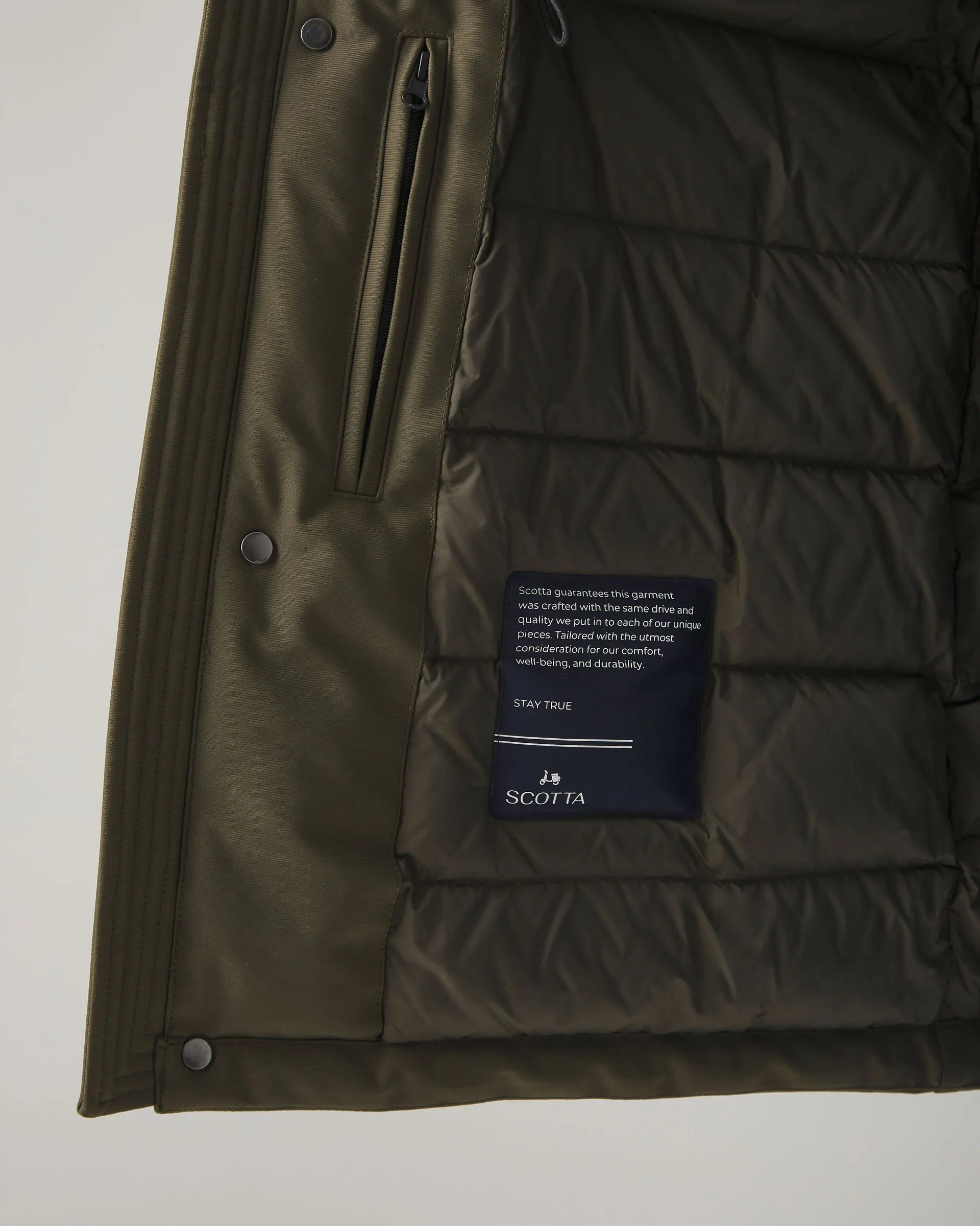 Parka Rainy Verde Oscuro