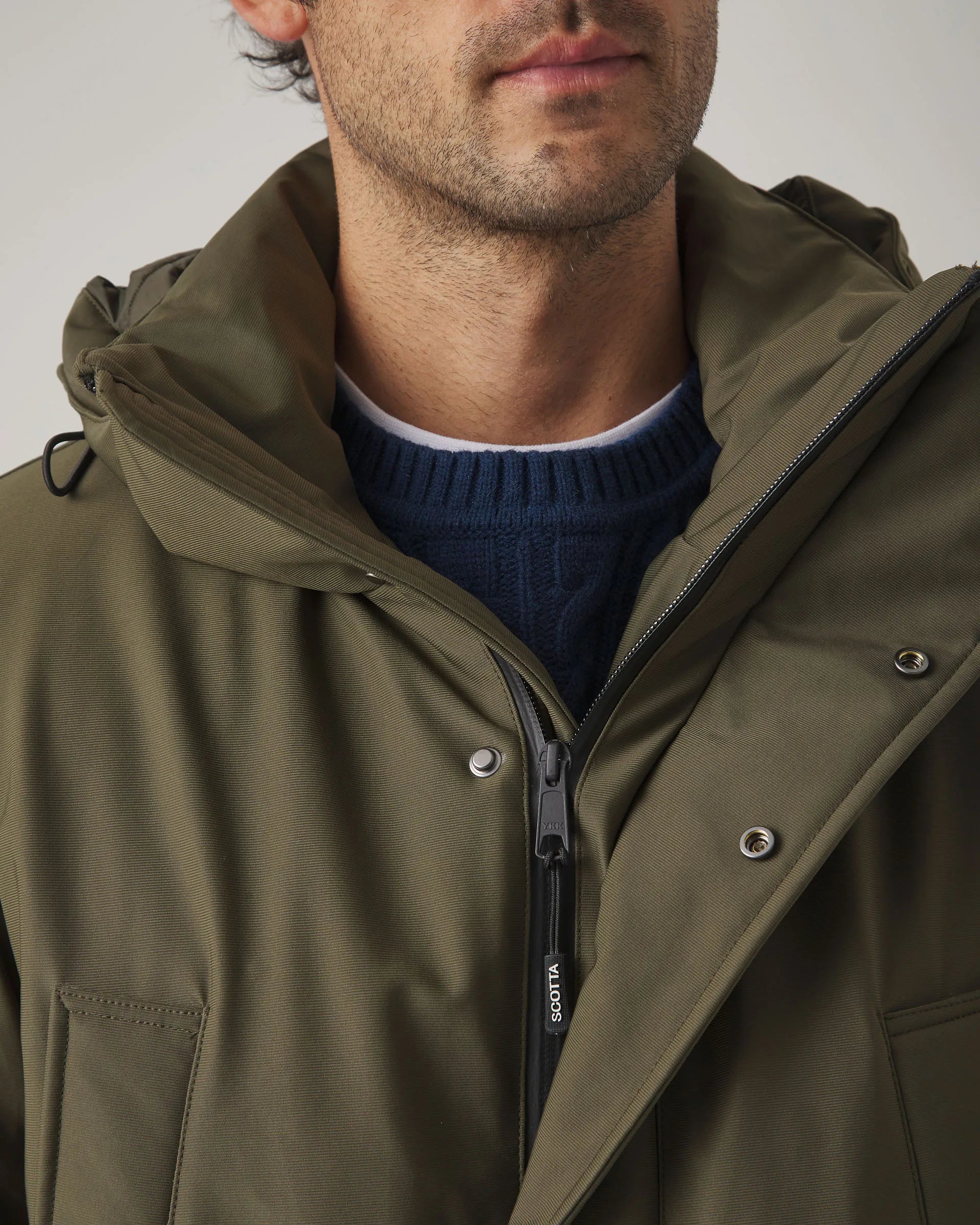 Parka Rainy Verde Oscuro