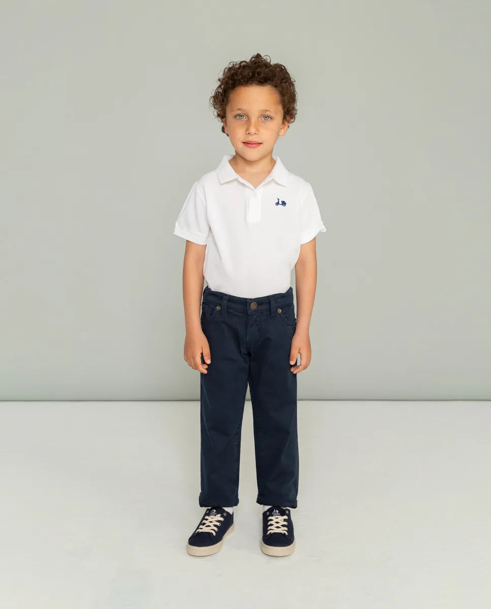 Pantalón azul marino para niño