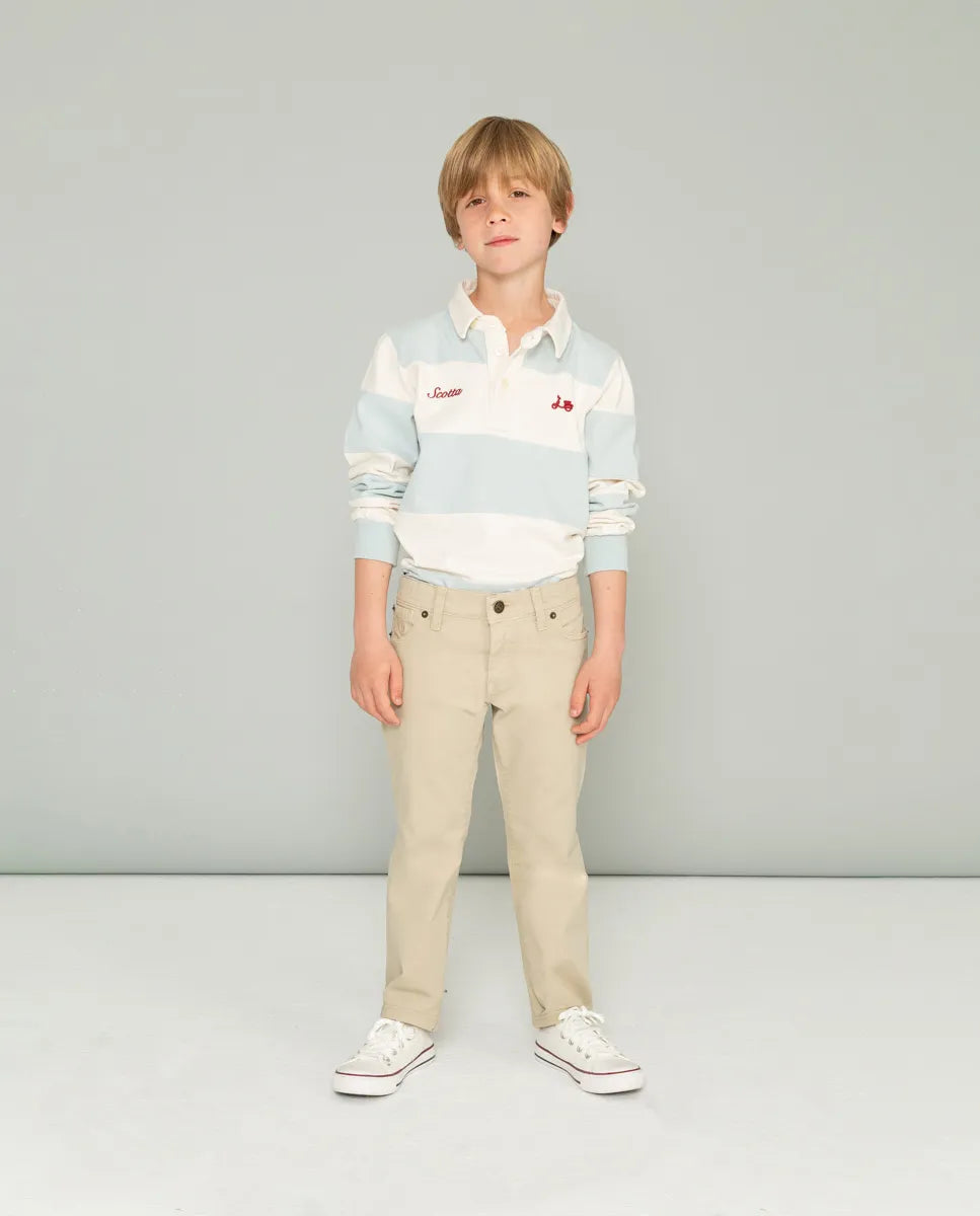 Pantalón beige para niño