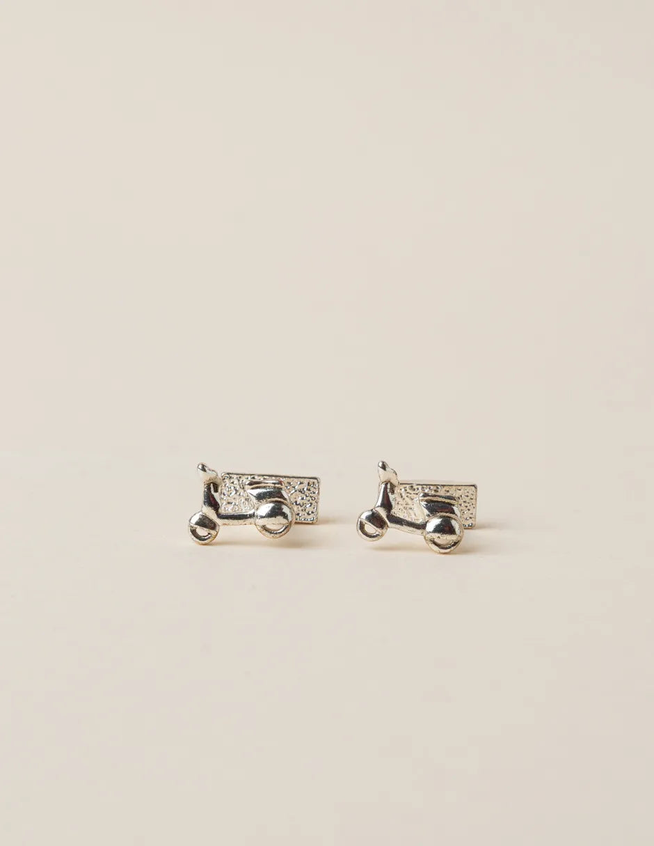 Gemelos de plata de motos