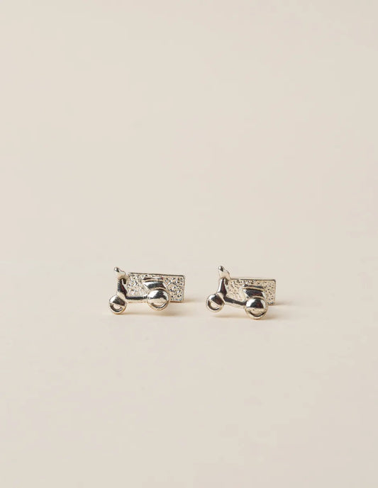 Gemelos de plata de motos