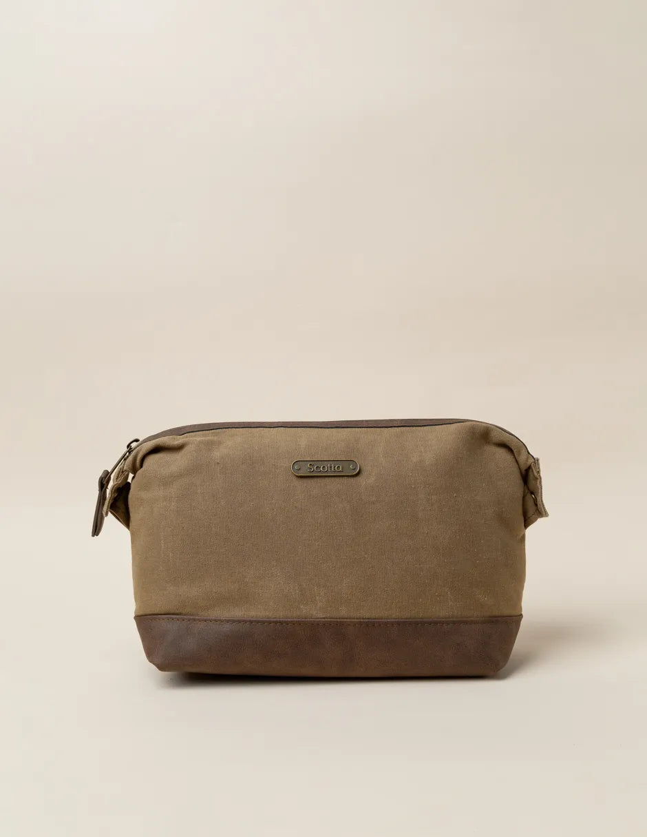 Neceser de viaje beige