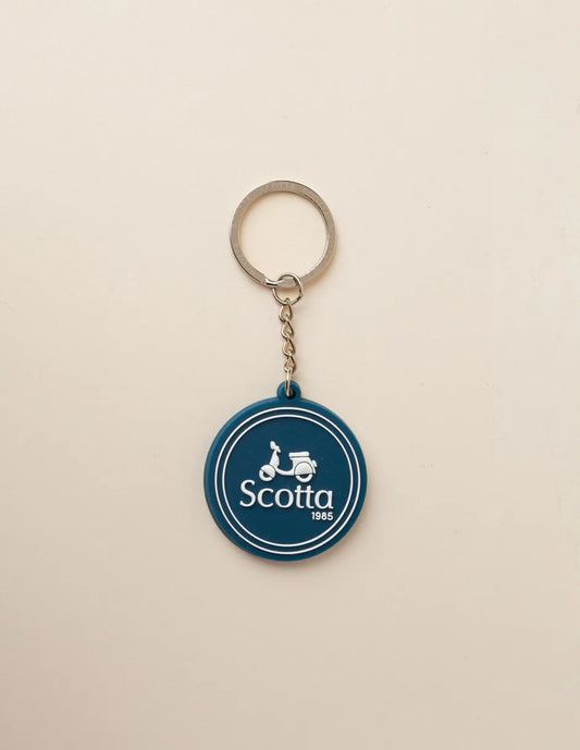 Llavero de goma con logo