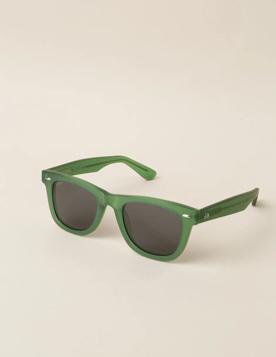 Gafas wayfarer verdes