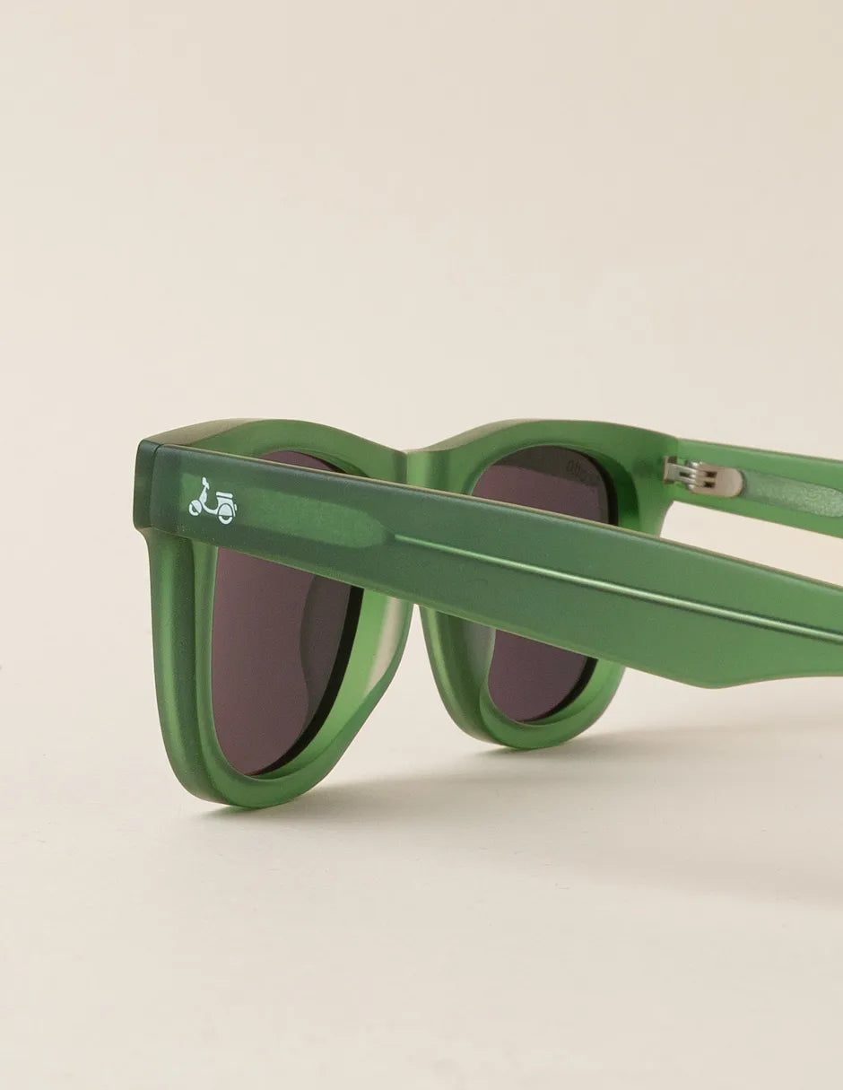 Gafas wayfarer verdes