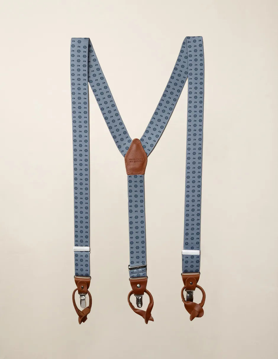 Tirantes de motos y flores