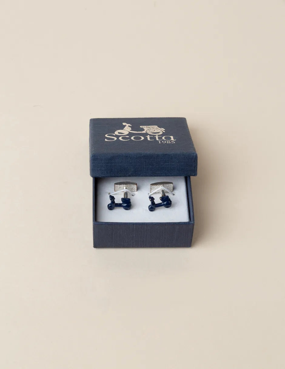 Gemelos de motos plata