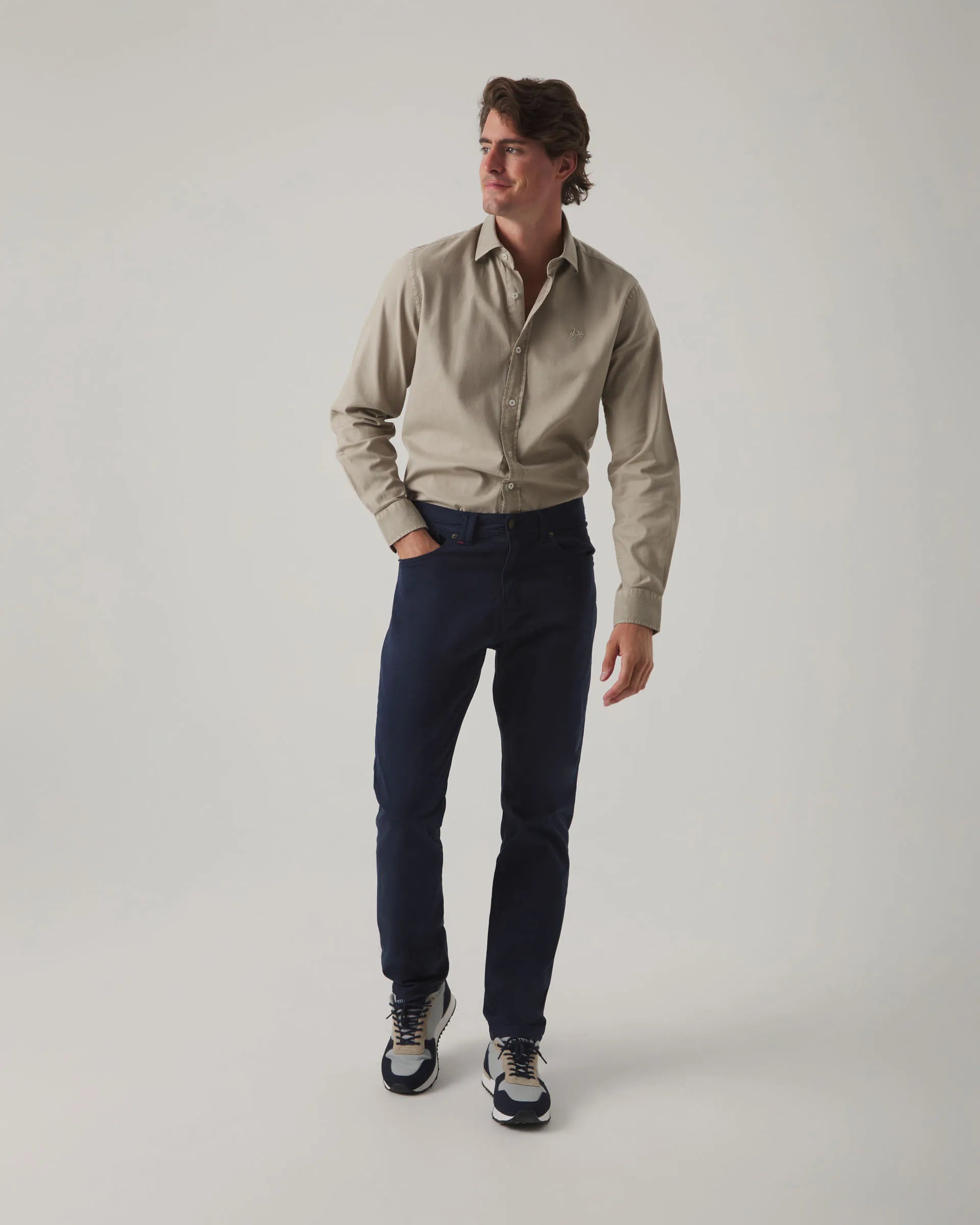 Pantalón 5 bolsillos marino