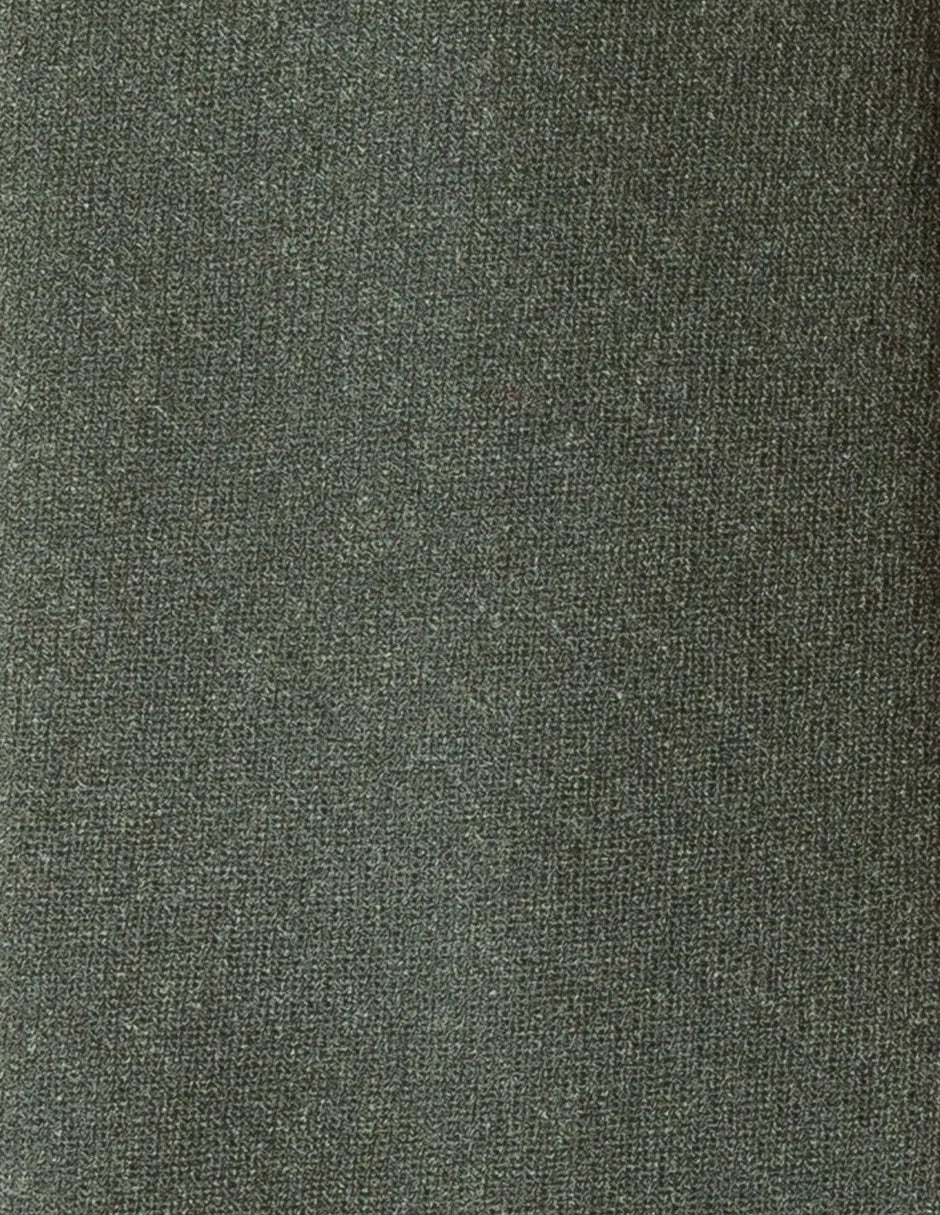 Corbata lana verde