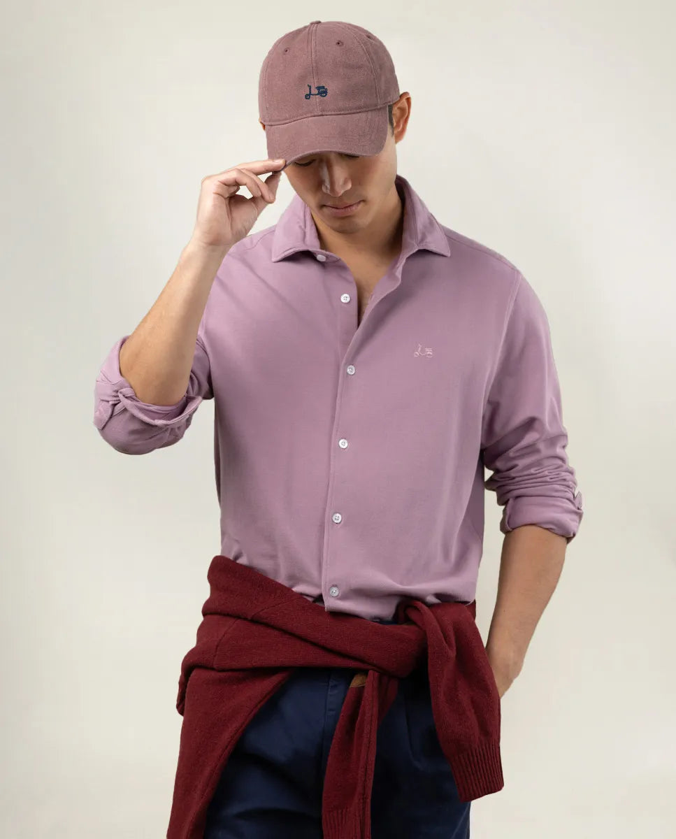 Camisa joy pique burdeos Scotta 1985 Scotta1985