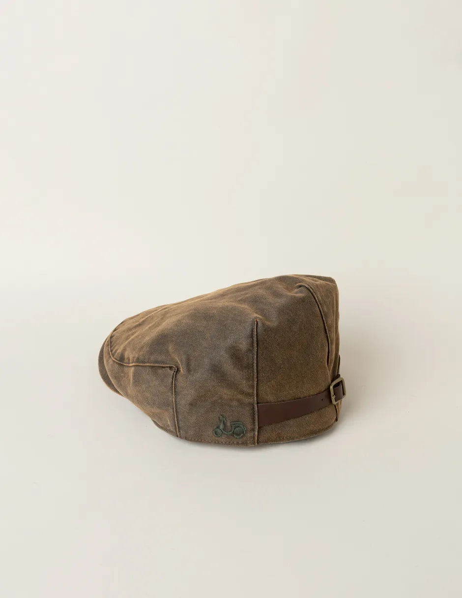 Gorra encerada verde