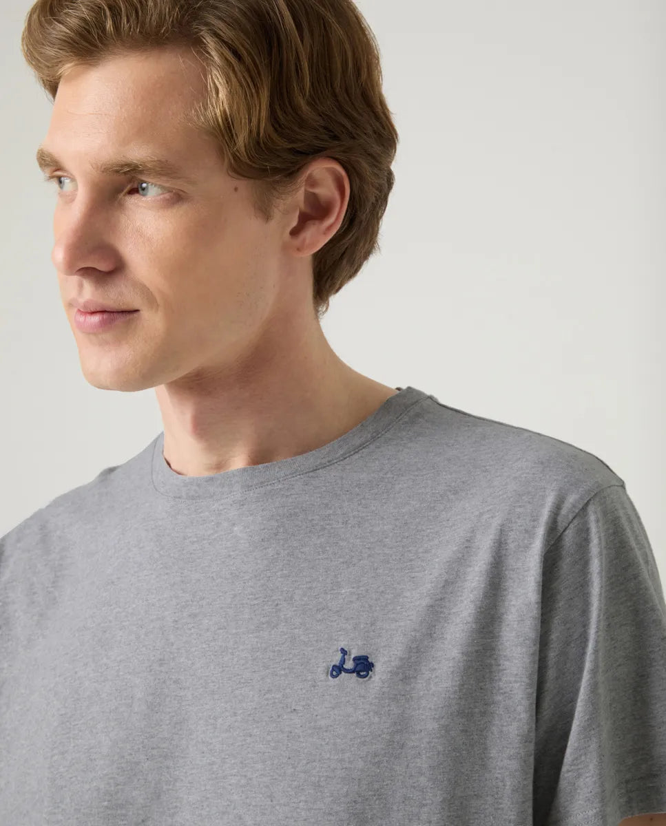 Camiseta Classic Organic Gris Melange