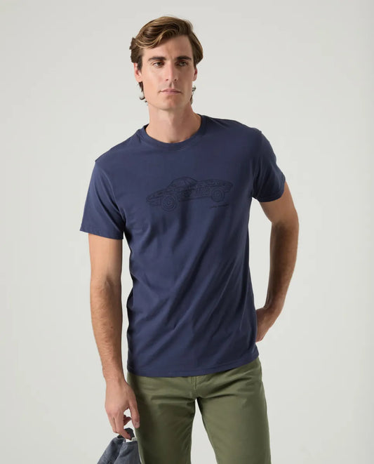 Camiseta Car Marino