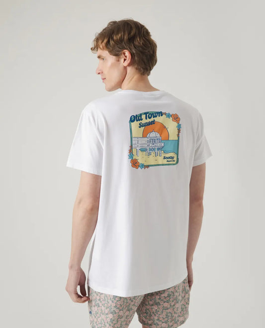 Camiseta Old Town Blanco