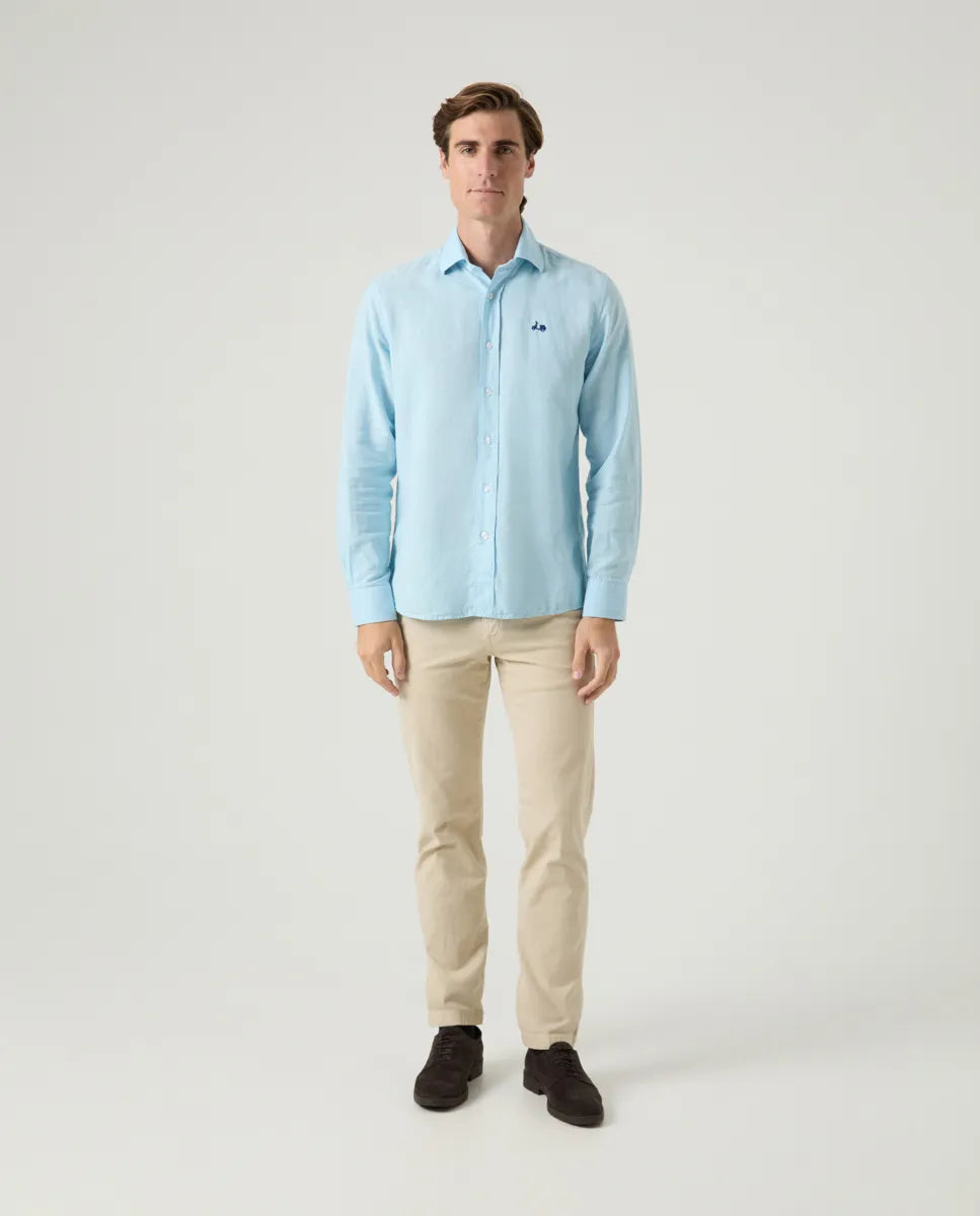 Camisa Lissome Li-Co Celeste | SCOTTA