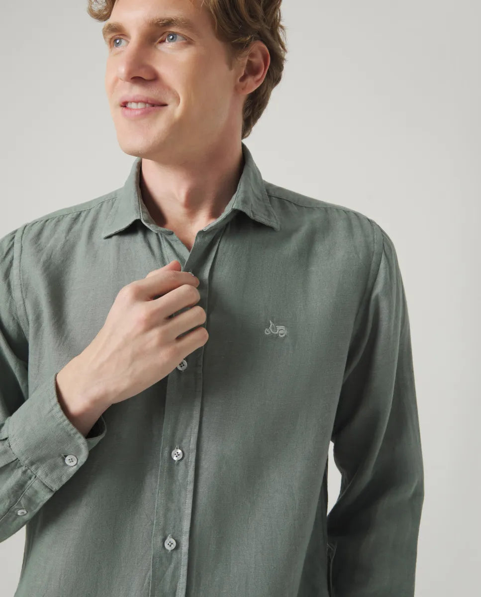 Camisa Lissome Li-Co Khaki | SCOTTA