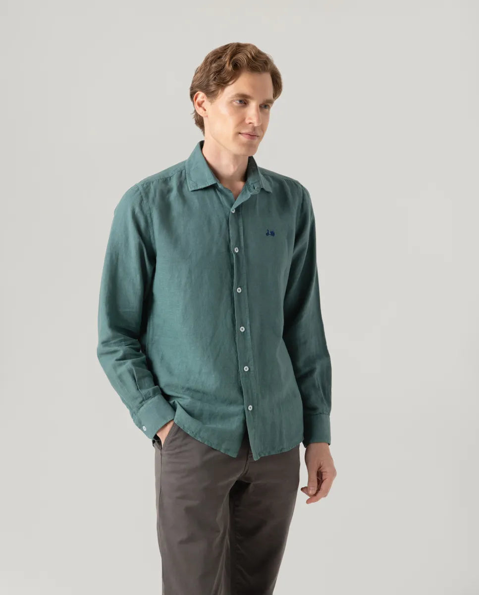 Camisa Lissome Li-Co Océano | SCOTTA