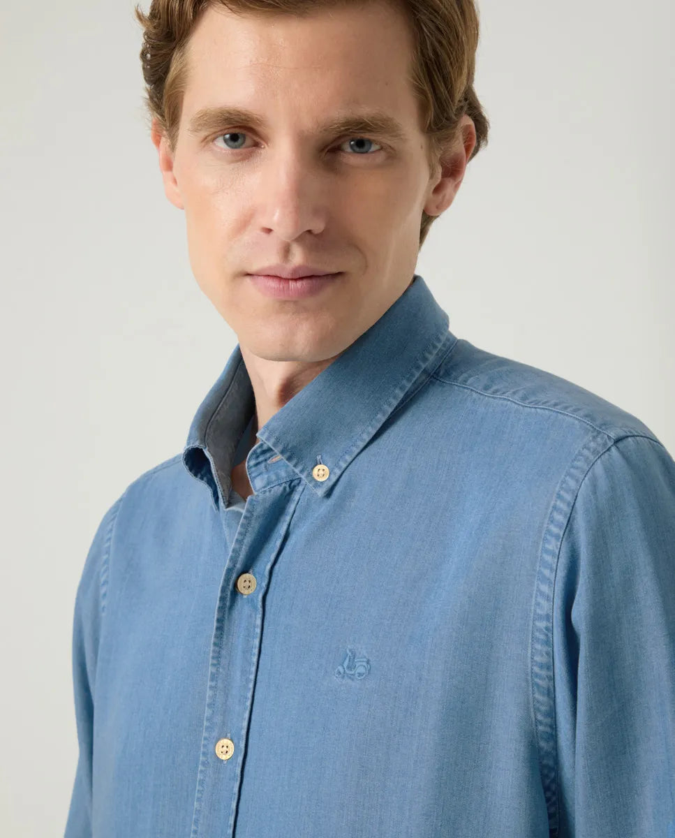 Camisa vaquera hombre