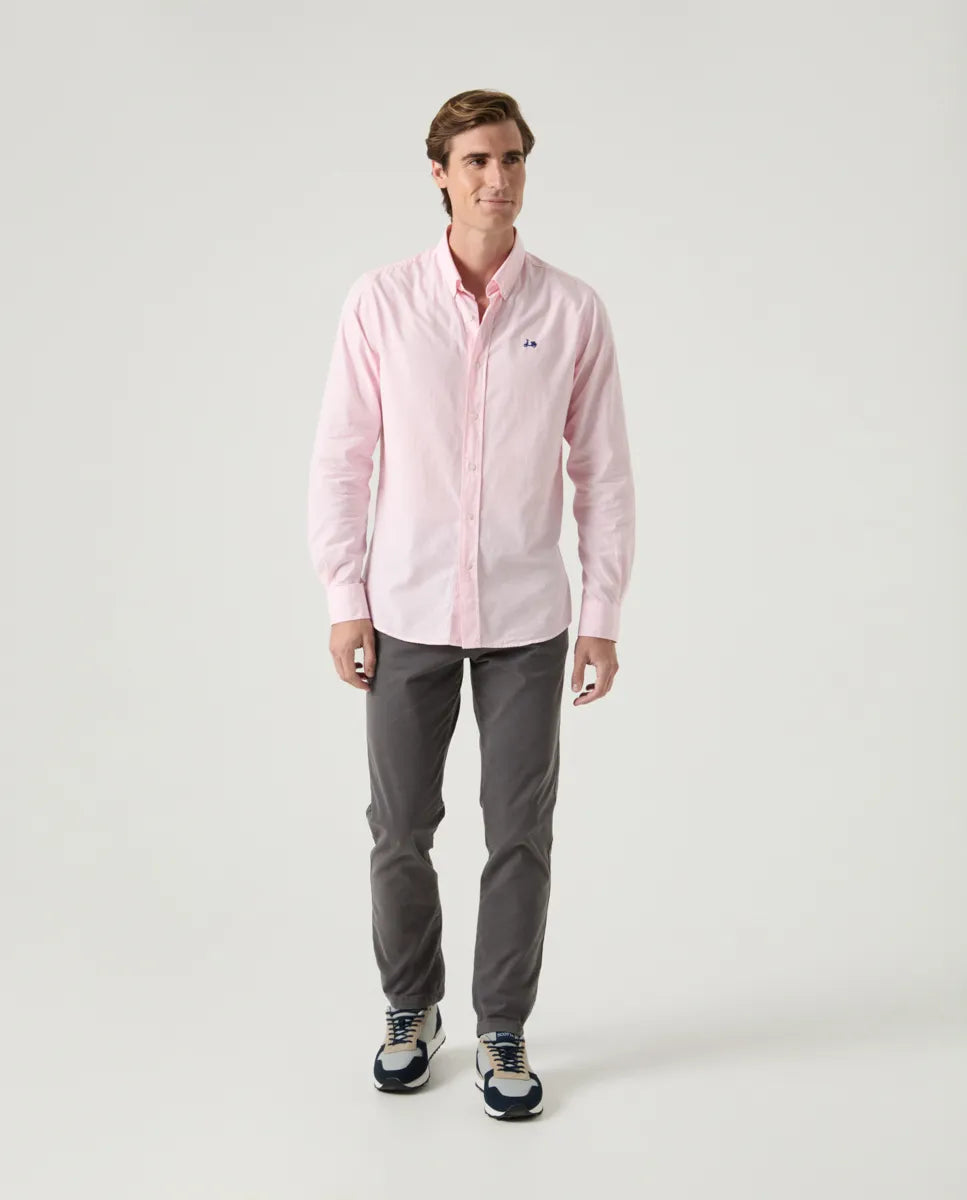 Camisa Vichy Rosa