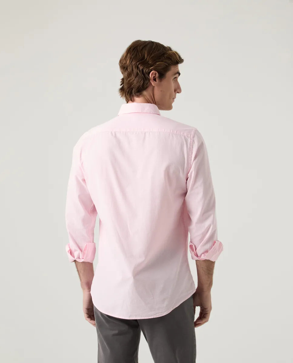 Camisa Vichy Rosa