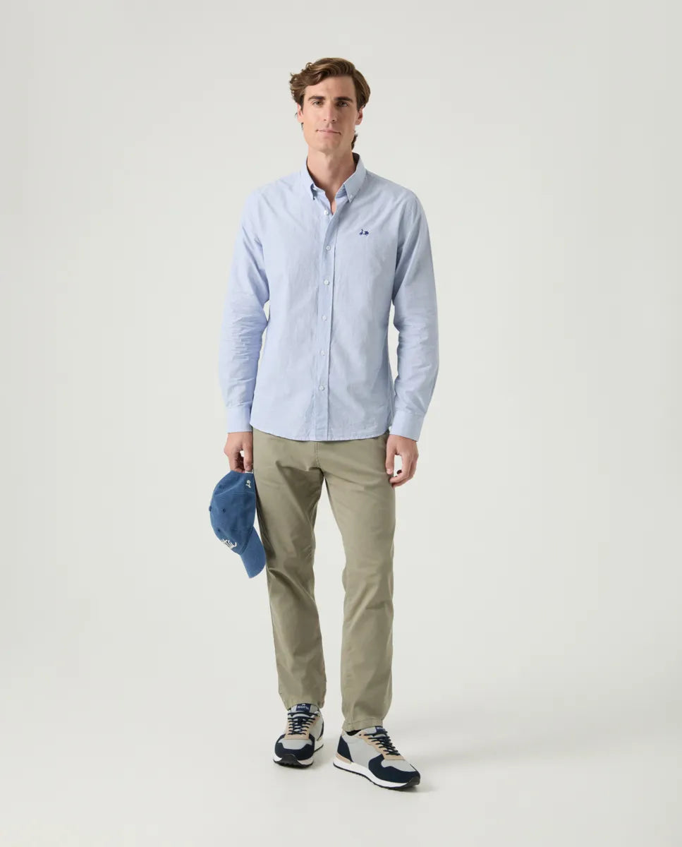 Camisa Mil Cuadros Azul Denim