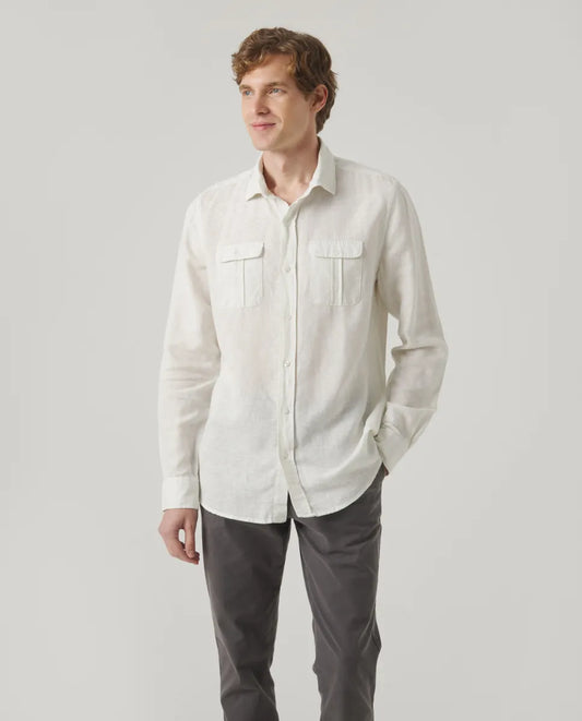 Camisa Li-Co Pocket Gris Hielo