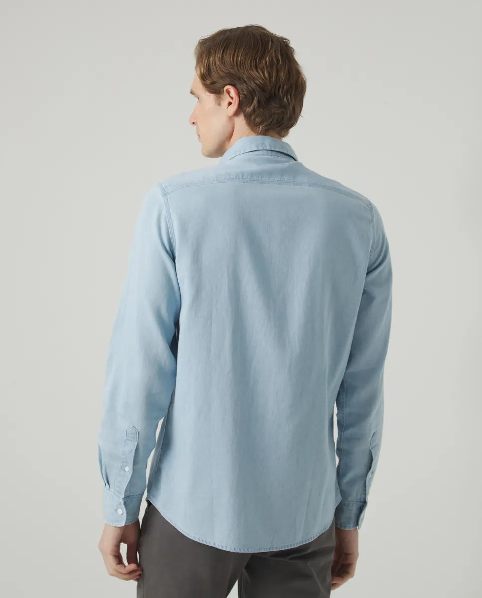 Camisa Denim Pockets Indigo